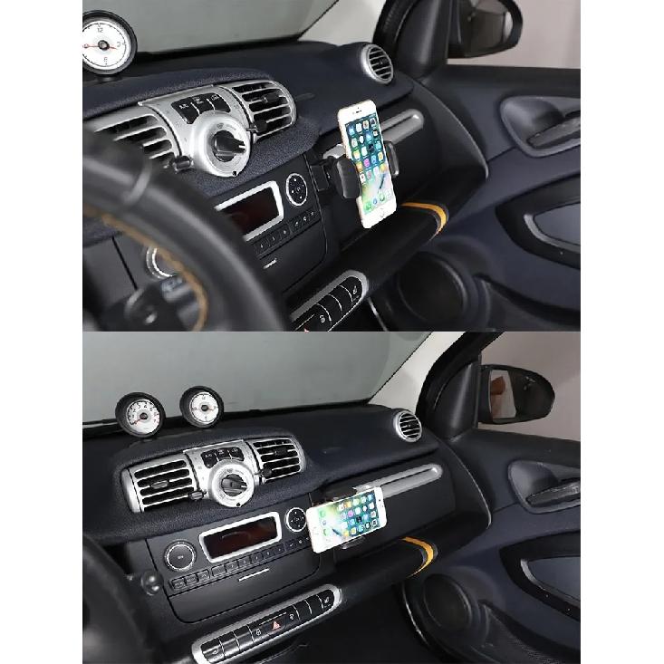 Für Benz smart 451 Fortwo 2011-2015 Auto Mittelkonsole Handyhalterung GPS Navigationshalterung Sitz Autozubehör