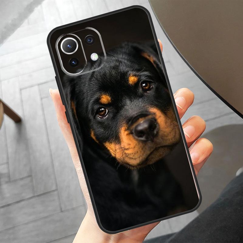 Rottweiler Dog Funda For POCO F6 X6 Pro X5 X3 F3 F5 M6 M5s Xiaomi 14 Ultra 12 13 Lite 11T 12T 13T Pro Case