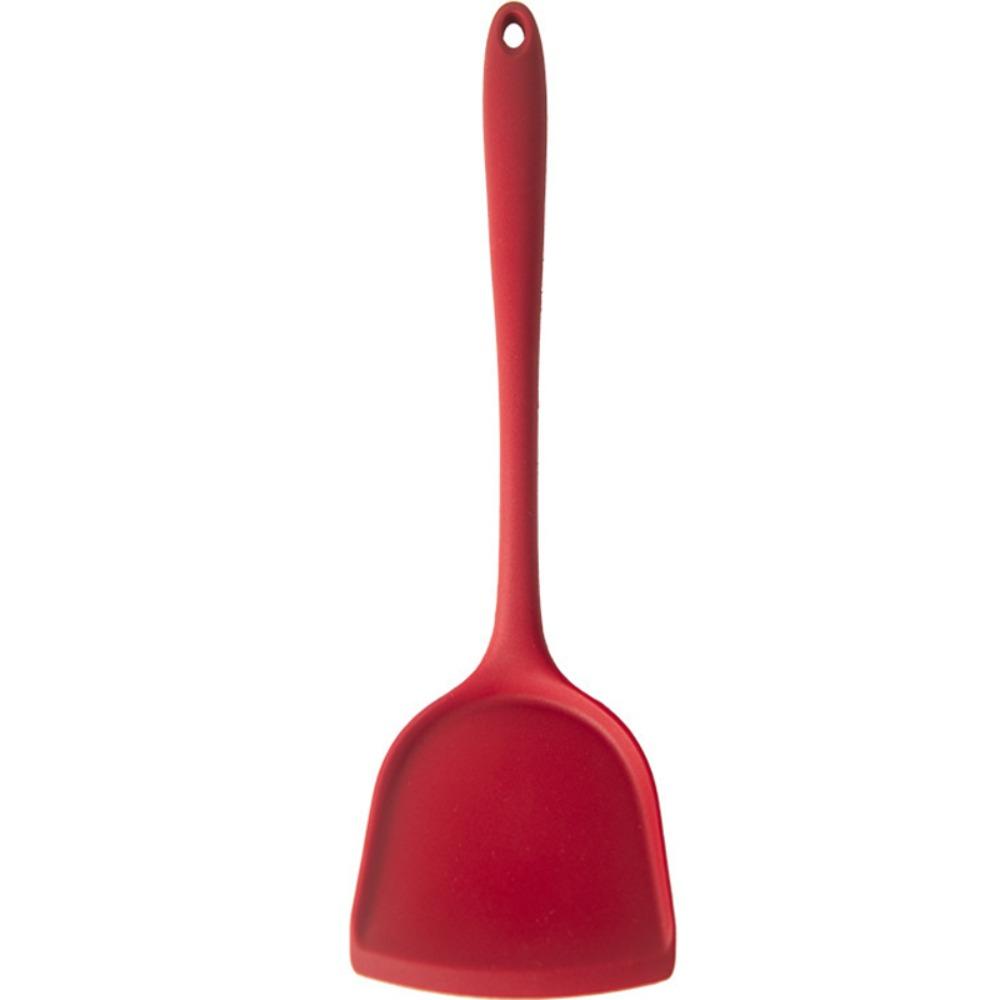 1/7PCS Silicone Non-stick Cookware Tools Red Pot Shovel High Quality Cooking Spoon  Cooking