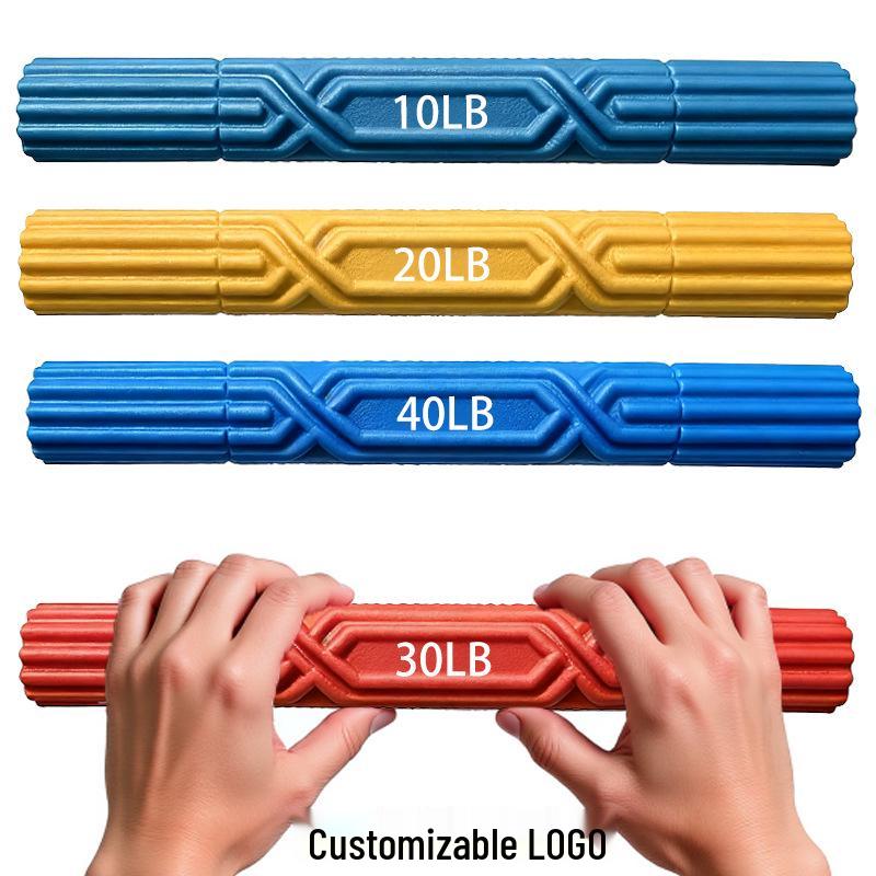 Multifunctional TPE Resistance Bar: Fitness, Children's Arm Training, Muscle Relaxation, and Massage Device