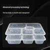 Yishengtong 6-Compartment Disposable Meal Prep Containers