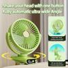 2000mAh Rechargeable Cordless Standing Fan with Digital Display,Auto Shake Operation, 5 Speed Adjustable Speeds, 90° Tiltable Head, Night Light