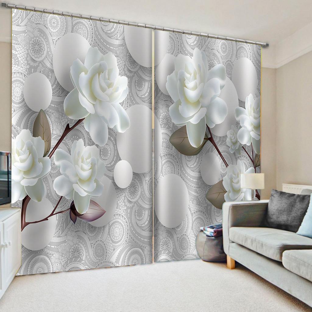 

Ready-made Red Rose FLower Free Shipping Girl Window Curtains For Kids Bedroom Living Room Bathroom Kicthen Door Hall Home Decor W50 X H160(CM)X2&Grommet Top