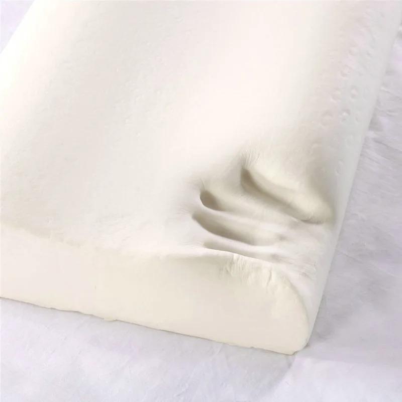 1pc Sleeping Memory Foam Pillow Cervical Massage Pillows Natural Orthopedic Pillow Home Supplies Replacement With Pillow Cover