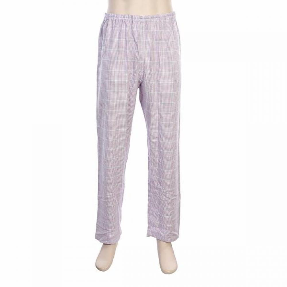 BARBARA Men S Violet Check Pajama Amp4992b