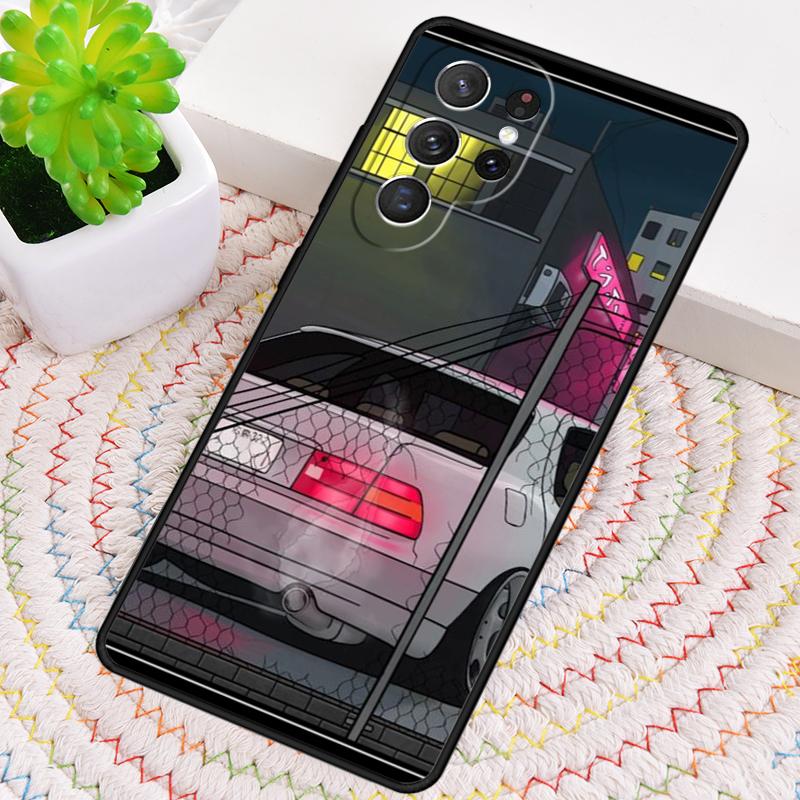 Initial D Drift Silikon Handyhülle Für Samsung Galaxy note 10 pro S26 S25 S24 S23 S22 S21 Plus S25Ultra Capa Cover