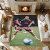 Haaland 270 Customize Text Floor Mat Design for Decorate room Game Room Foyer Bedrooms Anti-slip Rug Anime Office Decor Wedding Party Gift