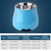 Fenice Haustier-Futter- und Wassernäpfe Hundefutter Wasserspender Edelstahl Haustier-Trinkschale Katzenwelpen Zubehör Kleine Hunde Accessoires