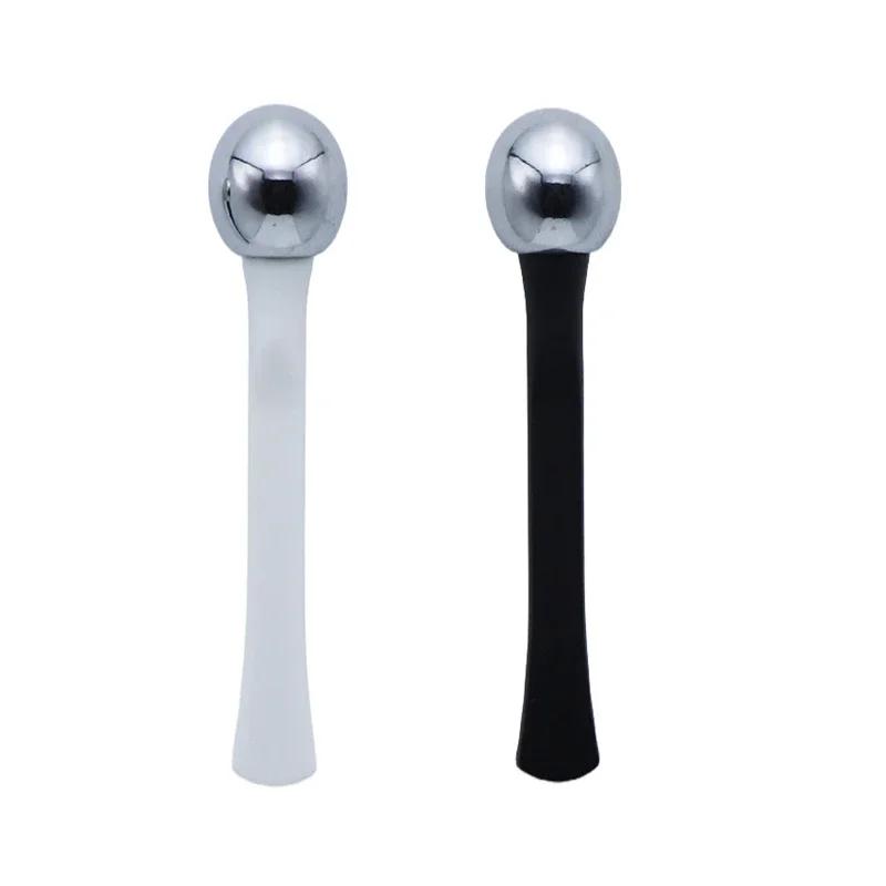 Eye Massage Roller Eye Cream Stick Applicator Cosmetic Spatula Anti Wrinkle Dark Circles Facial Spoon Gold Alloy Face Massager