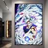 Dragon Ball Starry Night Tapestry  Sun Wukong Super Saiyan Anime Hanging with Gokus Kamehameha Ideal for Otaku Bedroom Decor