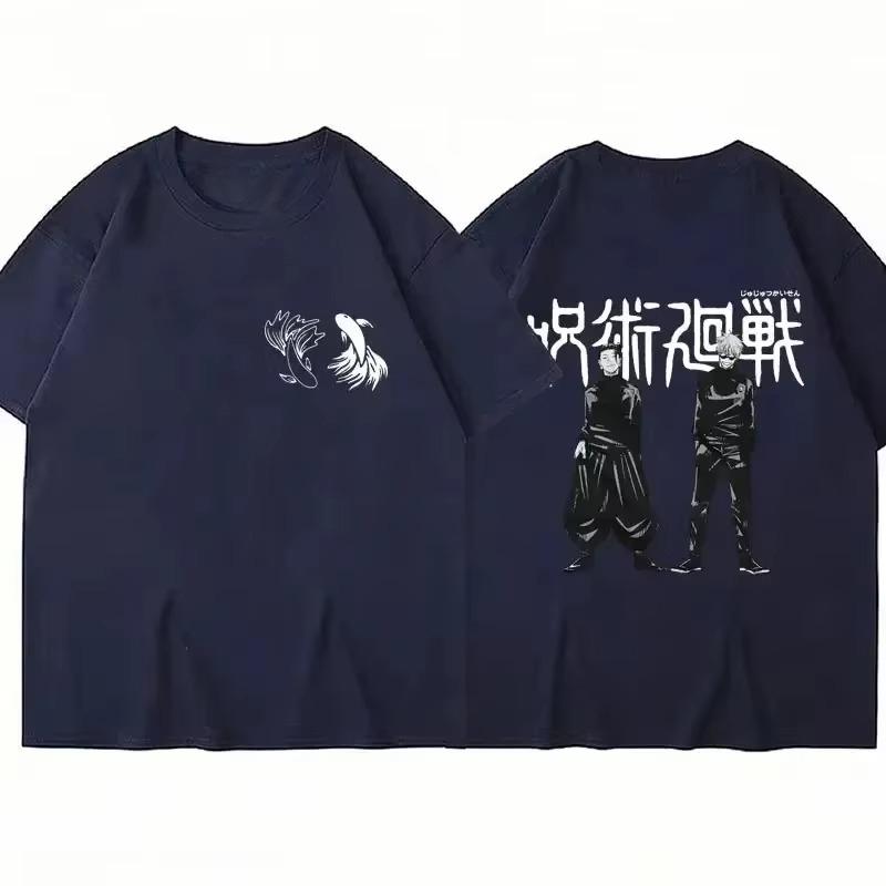 2025 Japonské anime Jujutsu Kaisen Tričko Satoru Gojo Geto Suguru Manga Grafické tričko Ležérní Harajuku Hip Hop Streetwear Topy