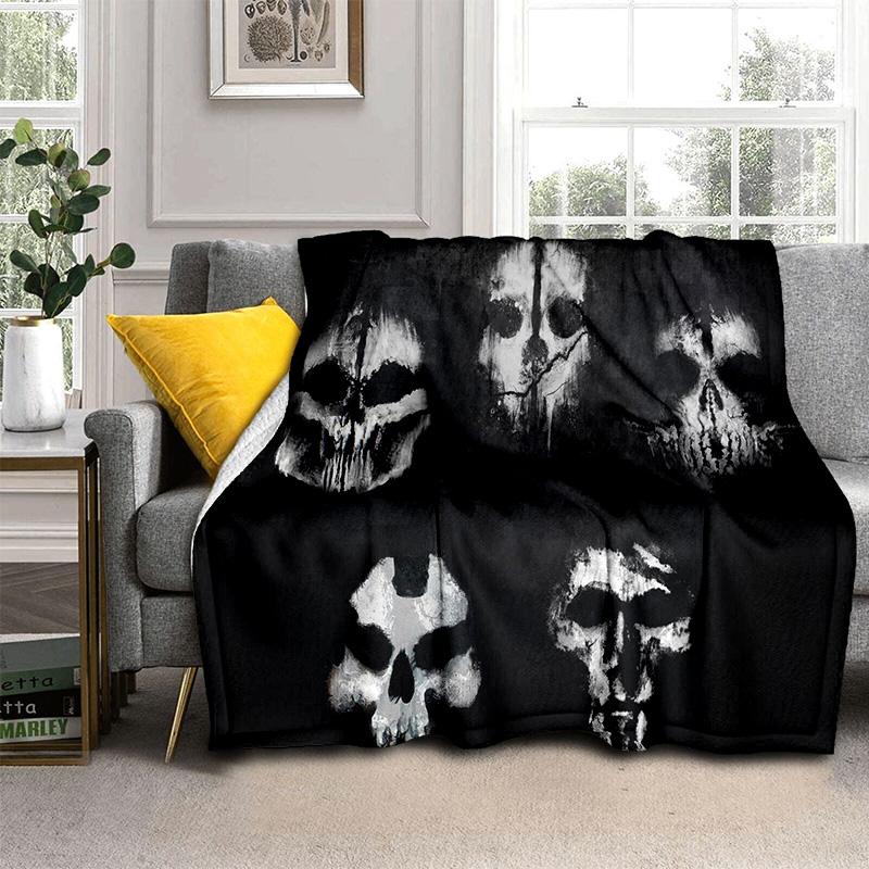 3D Call of Duty,COD Game, Gamer HD Blanket,Soft Throw Blanket for Home Bedroom Bed Sofa Picnic Travel Office Cover Blanket Kids