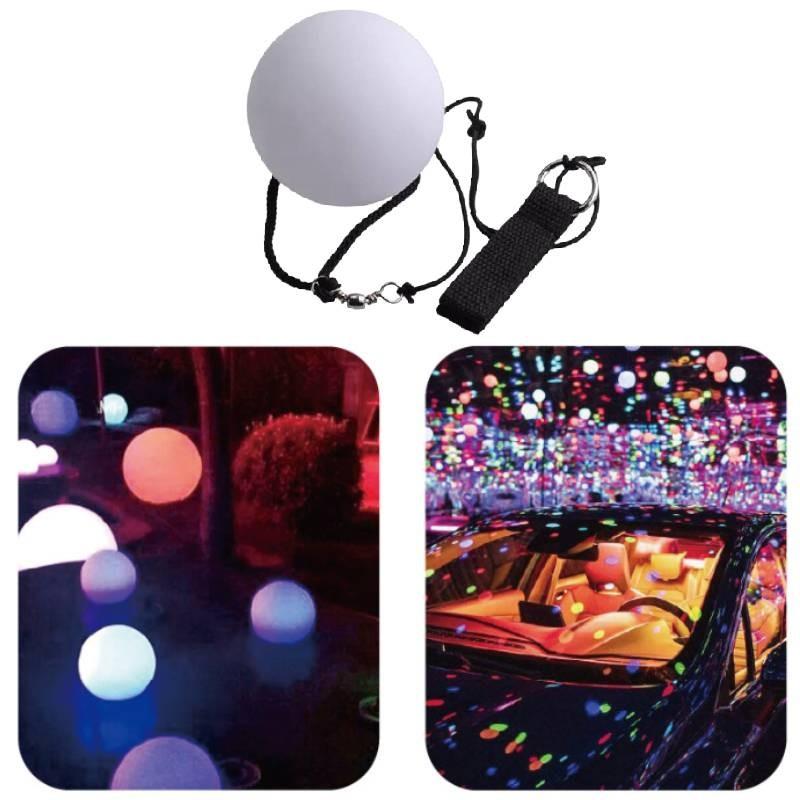 Colorful Led Glow Whirl Ball Ideal For Fitness Fun Interactive Toy For All Ages