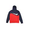 Nike Sport Zip-Up Hoodie With Large Swoosh Men Jacket Red BV5300-658