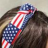 1pc USA Independence Day Flag Print Headband for Women and Girls - Party Holiday Performance Hair Accessory
