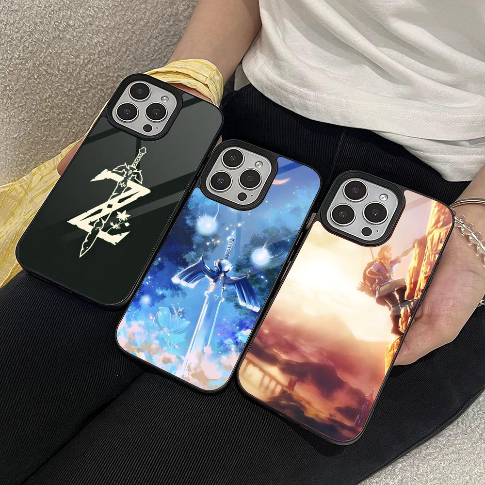 The Legend of Z-Zelda Phone Case for Iphone 17 16 15 14 Air 13 12 11 Pro Max Mini Plus Fundas Shell PC+TPU Cover