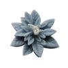 Weihnachts-Aromatherapie-Kerzenform Weihnachtsblume Silikonform Harzformen Kuchendekoration Handgemachte Seifenform Kerzenherstellung