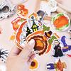 Halloween Refrigerator Sticker Magnetic Door Party Decor Pumpkin Maple Leaf Autumn Theme Soft Magnet Spooky Holiday Decoration
