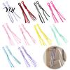Custom Keychain Findings for Beads 2Pcs Parachute Cord Ropes, Braided Nylon Charms, Colorful Versatile Crafting Supplies DIY Bag Charms Purse Handbag