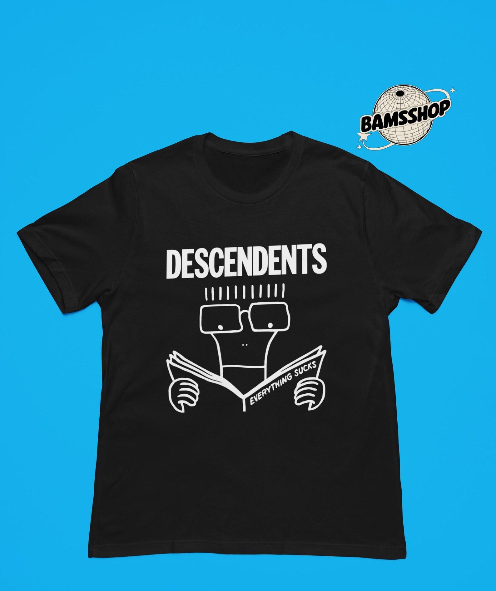 Descendents T-Shirt | Punk-Rock Music Shirt | Everything Suck Album | Descendents Merch | Cotton Tee | Gift | Unisex S