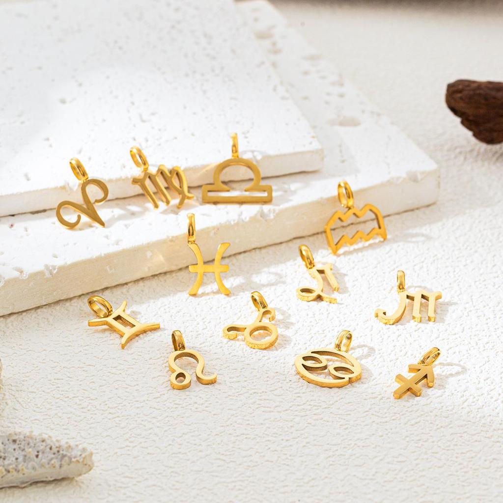 Titanium Steel Aries Constellation Necklace - Trendy, Simple Style for Women