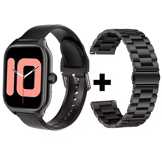 New Smart Watch 2.01'' HD Display Bluetooth Call Health Monitor Sports Mode GPS Track Smartwatch Men Women For Android IOS HT30
