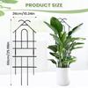 Plant Trellis Metal Plant Grow Support Trellis Climbing Vine Frame For Indoor Outdoor Patio Garden Greenhouse Balcony Wedding