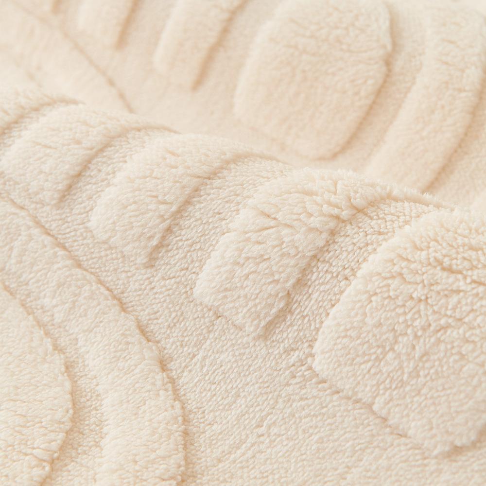 Shu Cotton Velvet Sofa Cushion Winter Thickened Non-Slip Plush Cushion Sofa Cover Autumn and Winter Cover Cloth Seat Cushion