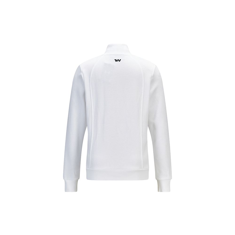 Under Armour Sportovní ležérní pletený tréninkový soutěžní kardigan bunda dámské bundy bílá 21600308-100