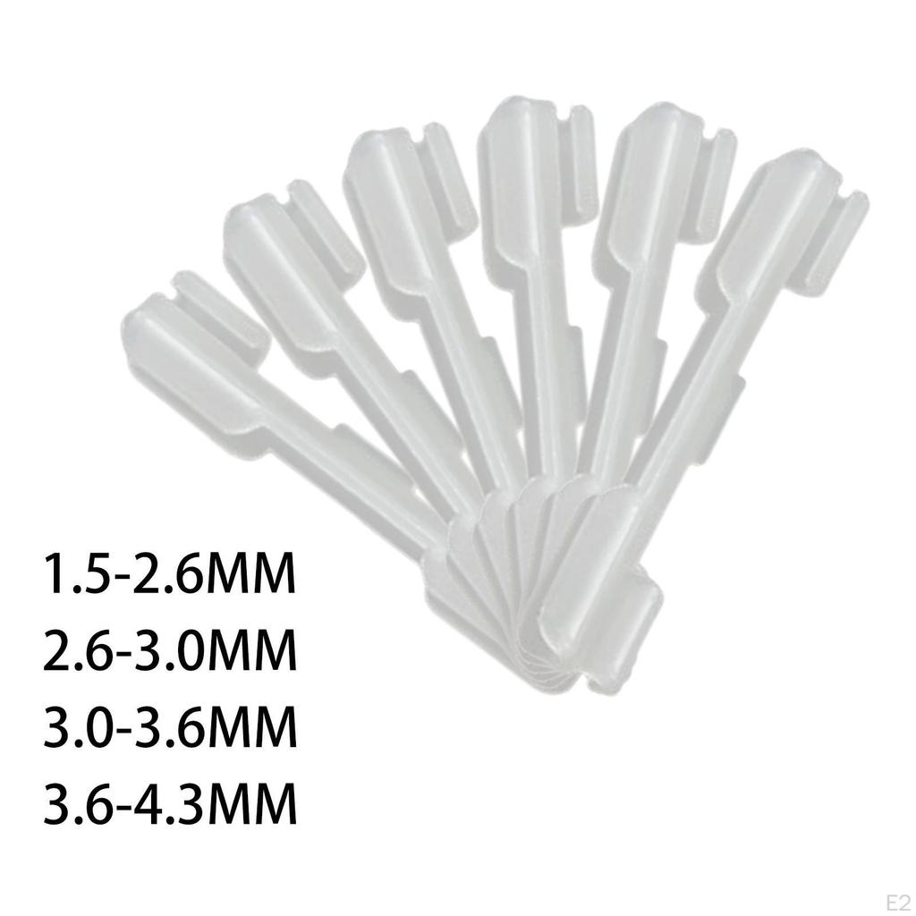 6 Pieces Light Rod Clips, Clip on Fluorescent Lightstick Holder Lightweight Replace