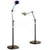 360° Rotating Floor-Standing Phone Stand for Live Streaming & Overhead Shots