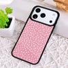Cute Polka Dots Pink Pattern Phone Case for iPhone 17 Air 16 15 11 12 14 13 Pro Max Shockproof Cover