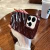 6D Silk Pattern Wavy Phone Case For For Iphone 17 16 16e 1  Pro Max 14 Plus 13 11 12 Air Protective Soft Solid Color Funda Coque