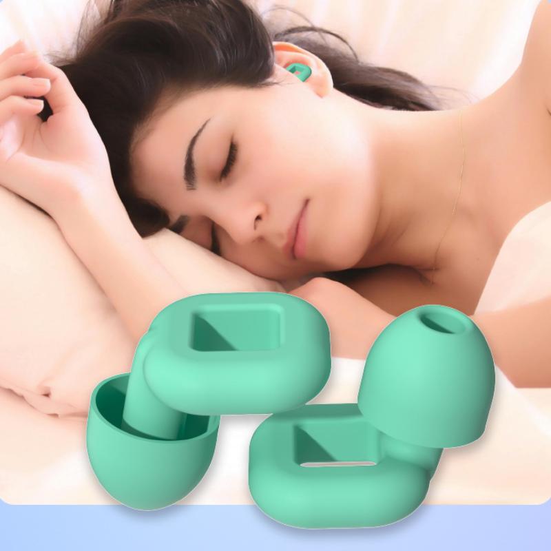 Konzert-Ohrstöpsel Silikon Schlaf-Ohrstöpsel Lärmreduzierung Anti-Schnarch-Geräusch Wiederverwendbar Konzentration und Schlaf Für Frau Mann