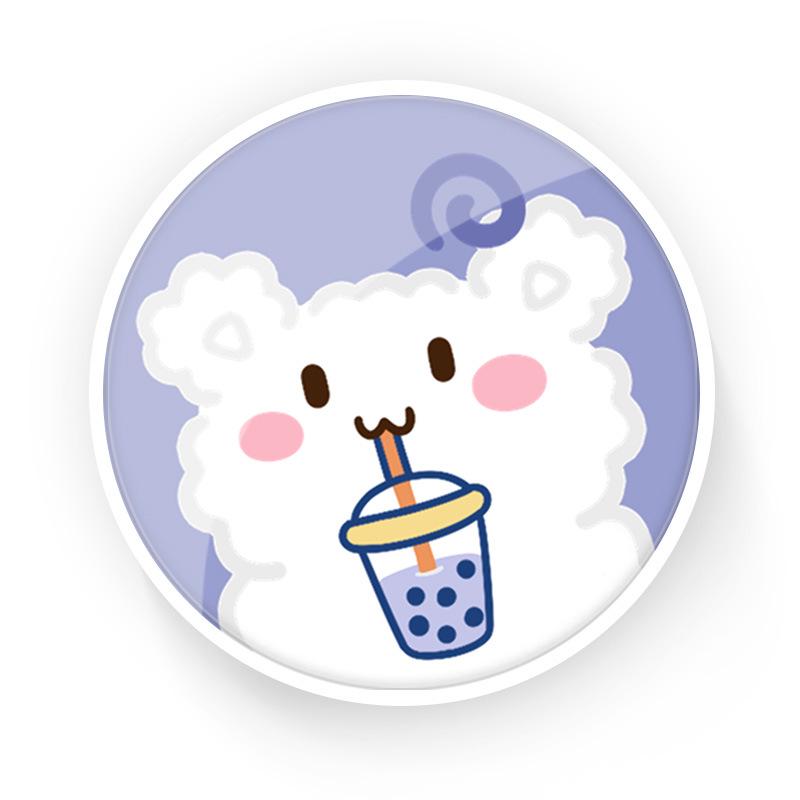 

Новая телескопическая подставка для подушки безопасности мобильного телефона - милый мультяшный настольный держатель с воздушной подушкой, креативный и веселый!