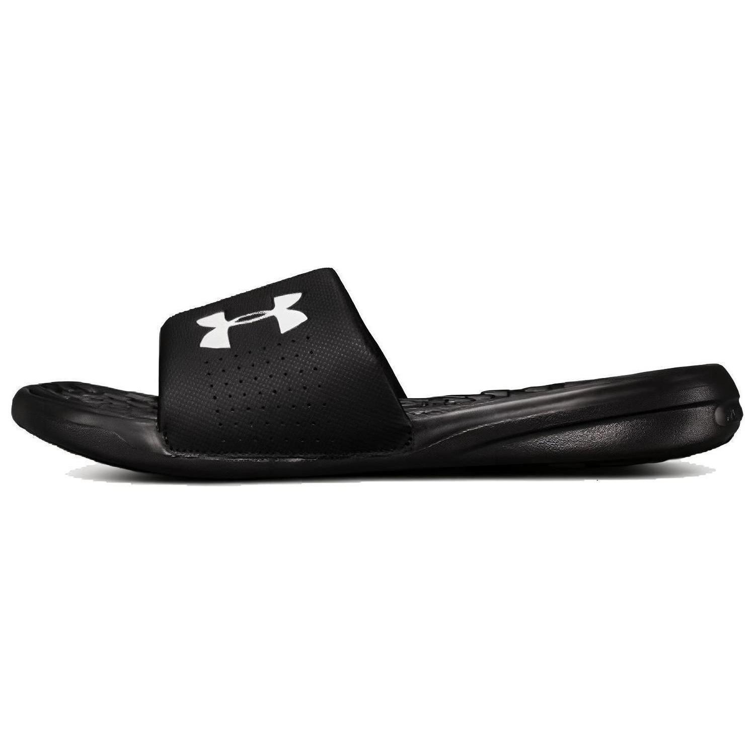 

Under Armour Playmaker Fixed Strap Slippers Black 3000061-001 40