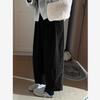 Retro Japanese Loose Fit Plus Size Corduroy Harem Pants for Women