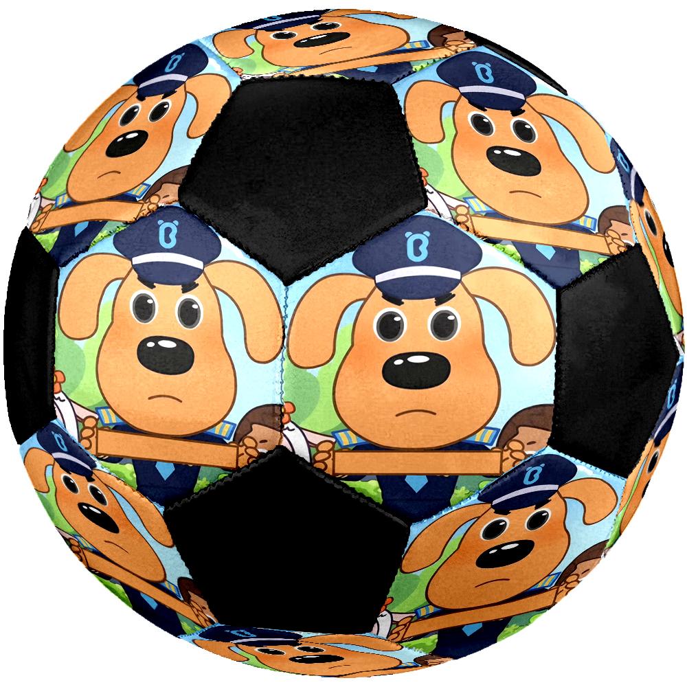 Sheriff Labrador Theme Size 5 Soccer Ball, Suitable for Both Indoor and Outdoor Matches, a Gift Suitable for Everyone.