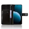 For Huawei Enjoy 80 PU Leather Case with Strap Crazy Horse Texture Phone Wallet Cover