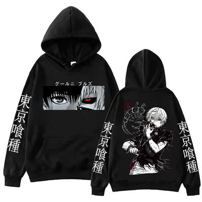 Anime Tokyo Ghoul Ken Kaneki Hoodie Harajuku Pullover Tops Mann Frau Sweatshirt Fans Geschenk