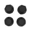 4Pcs Tire Wheel Hub Caps 11065 1341 Black Reliable Rugged Dust Center Hub Cap Covers for Teryx KRX 1000