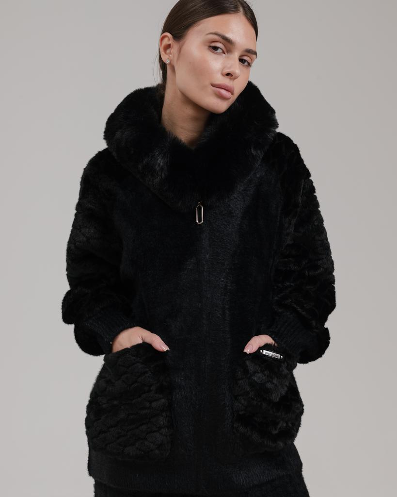 Winter Cashmere Suit LIA 190313 Black (jacket, Pants)