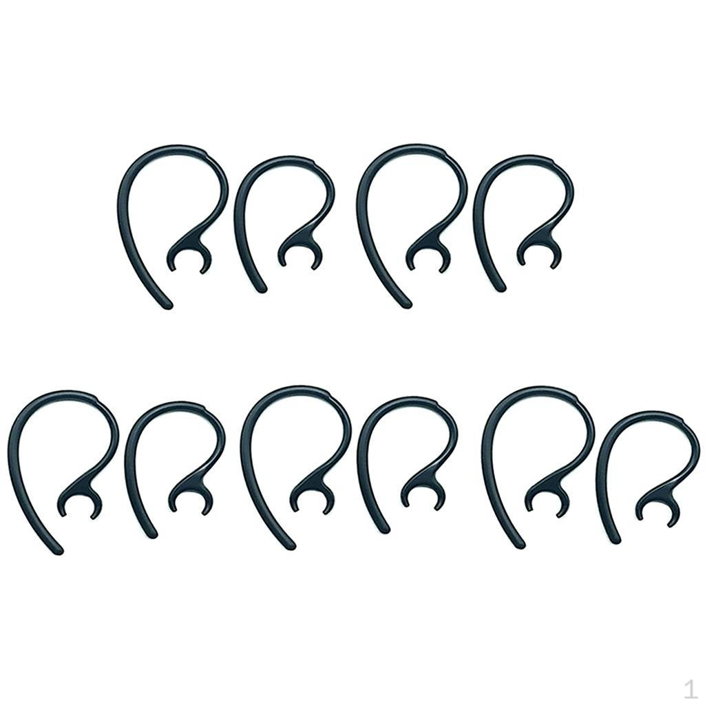 Earphone Soft Silicone 10 Pieces Ear Loop Hook Clip