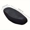 Anti-slip Breathable Cellular Grid Seat Cover Battery Car Sun Protection Cushion Electric Motorcycle All Four Seasons Universal