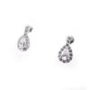 Les Trésors De Lily [G9386] - Silver Earrings 'Goddess' Silver White (rhodium Plated) - 8x15 Mm