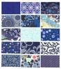 Washi Kawasumi Chiyogami Yuzen Washi B4 Size 30 Sheets Blue Color Patterns/30