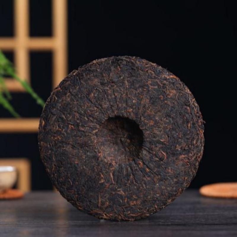 357g Yunnan Puerh Zralý Čajový Koláč Bangpen Starý Strom Pu-erh Vařený Čaj Starý Pu'er Čaj