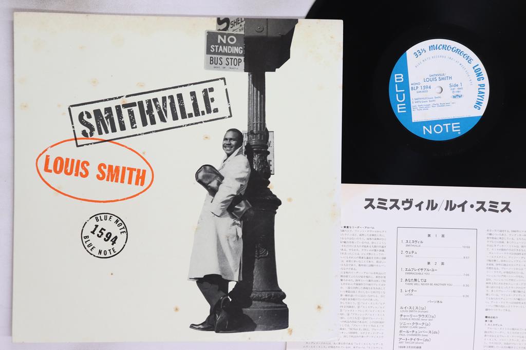 LP Record LOUIS SMITH - Smithville GXK8223 BLUE NOTE 1981 Japan Jazz Used
