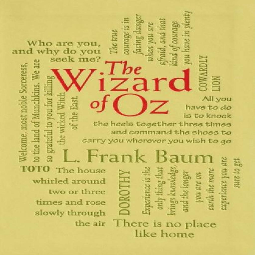 The Wizard of Oz by L. Frank Baum Paperback Book 9781667209777