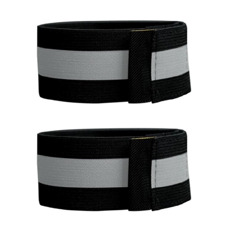 2lots Reflective Bandages Ankle Leg Straps Cycling Comfortable Reflective Straps for Nighttimes Outdoor